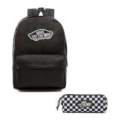 Set VANS Realm Backpack VN0A3UI6BLK + Vans OTW Pencil Pouch