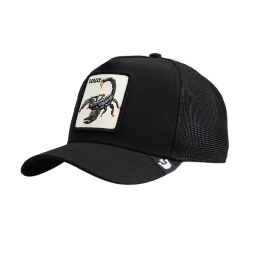 Goorin Bros. Deadly Black Trucker Cap - 101-1436-BLK
