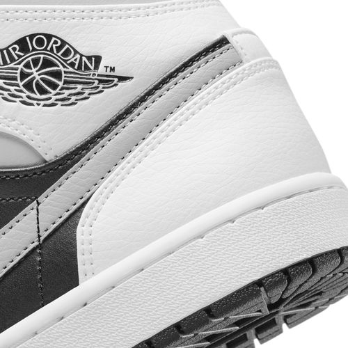 Air Jordan 1 Mid White Shadow Shoes - 554724-073
