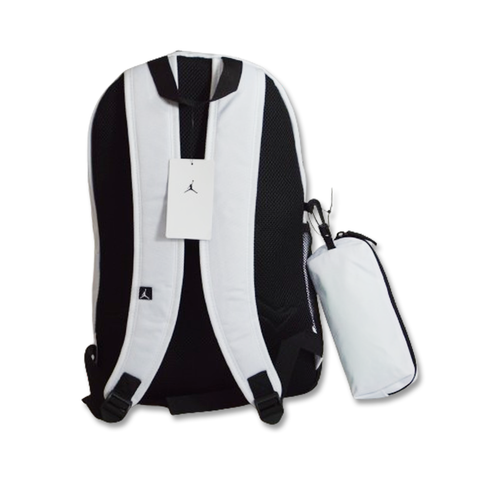 Air Jordan School Backpack White + Pencil Case - 9B0503-001