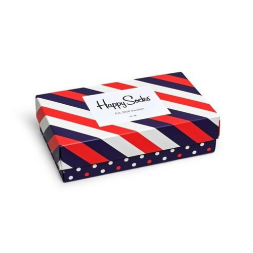 Happy Socks Classic Stripe Giftbox 3-pack - XSTR08-6000