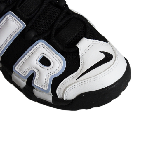 Nike Air More Uptempo GS Kids Shoes Black Cobalt Bliss -  DQ6200-001