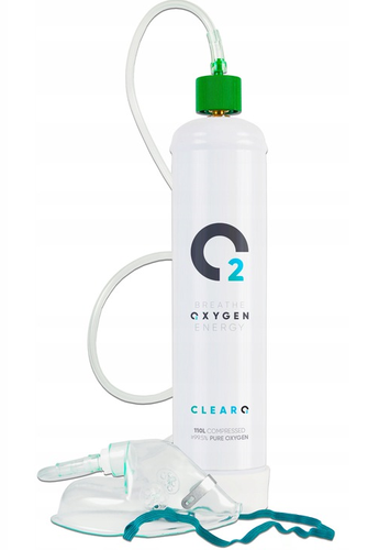 ClearO2 110L Pure Breathing Oxygen + Mask