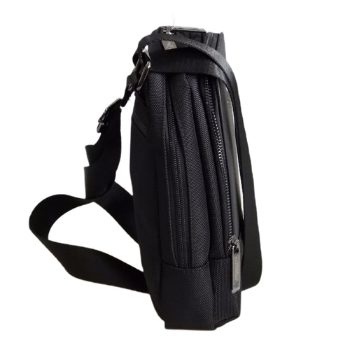 Aeronautica Militare Black Men's Shoulder Bag - AM-8460 BLA